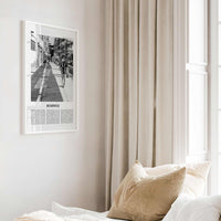 Bushwick Print Black and White, Bushwick Wall Art, Bushwick Poster, Bushwick Photo, Bushwick Wall Décor,Bushwick, New York City, USA