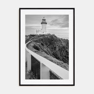 Byron Bay Photo B&W Poster