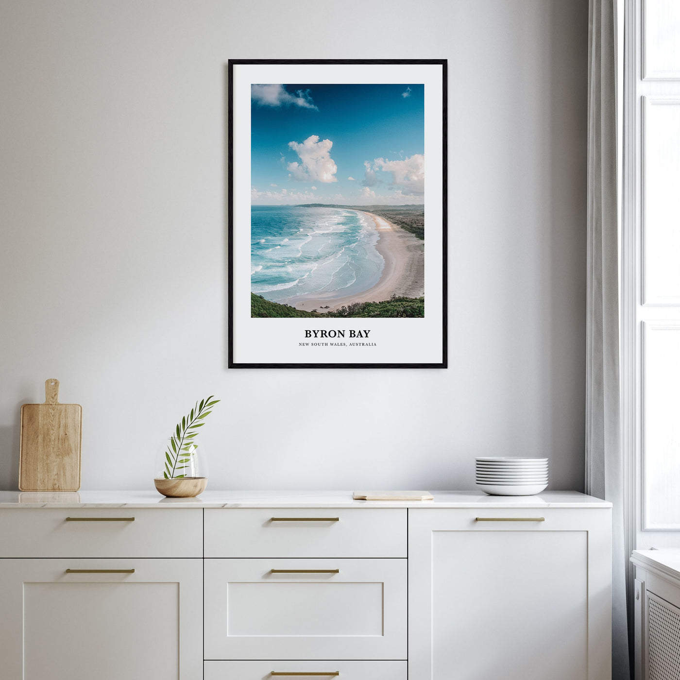 Byron Bay Portrait Color No 1 Poster