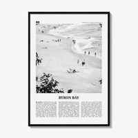 Byron Bay Print Black and White No 1, Byron Bay Wall Art, Byron Bay Poster, Byron Bay Photo, Byron Bay Decor, New South Wales, Australia