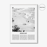 Byron Bay Print Black and White No 1, Byron Bay Wall Art, Byron Bay Poster, Byron Bay Photo, Byron Bay Decor, New South Wales, Australia