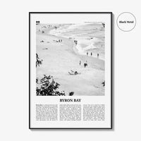 Byron Bay Print Black and White No 1, Byron Bay Wall Art, Byron Bay Poster, Byron Bay Photo, Byron Bay Decor, New South Wales, Australia