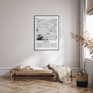Byron Bay Travel B&W No 1 Poster