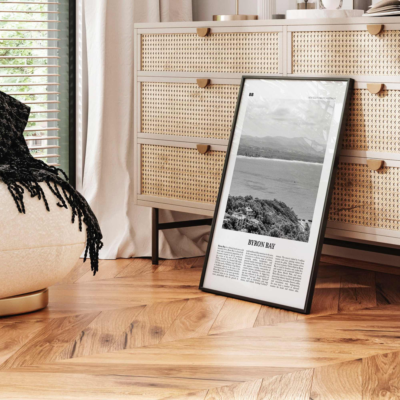 Byron Bay Print Black and White No 2, Byron Bay Wall Art, Byron Bay Poster, Byron Bay Photo, Byron Bay Decor, New South Wales Australia