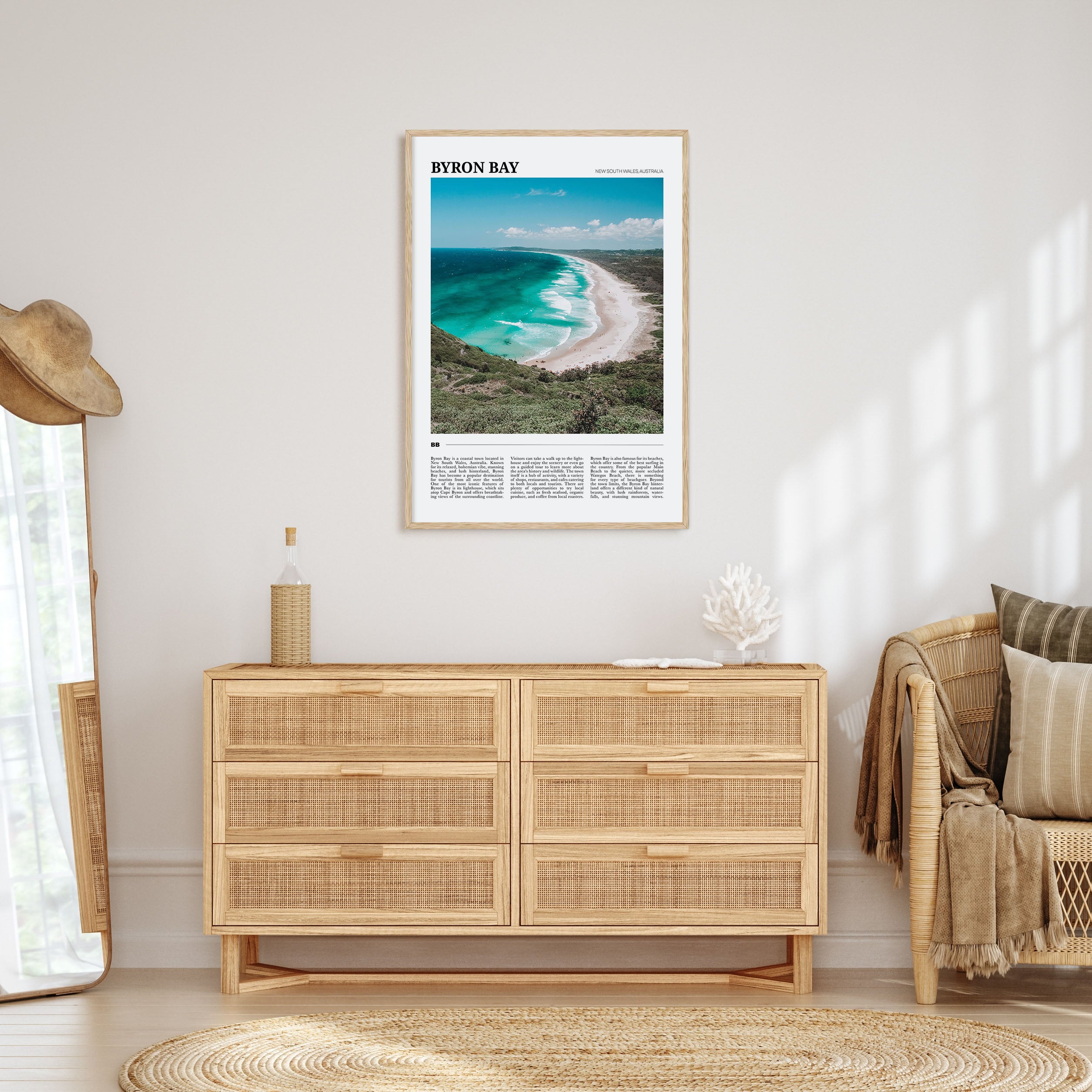 Byron Bay Travel Color No 2 Poster