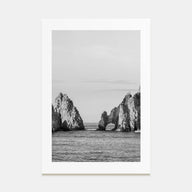 Cabo San Lucas Photo B&W Poster