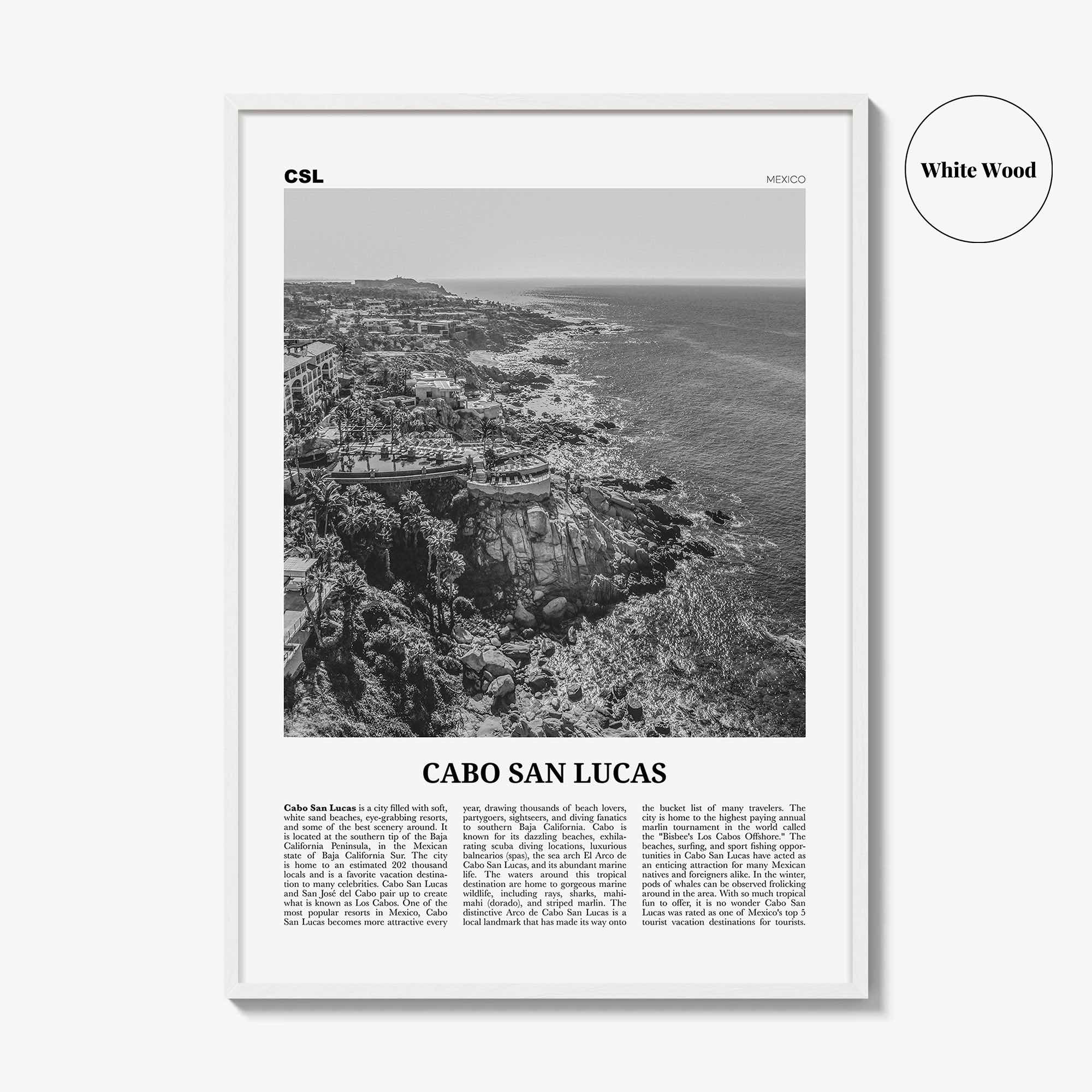 Cabo San Lucas Print Black and White, Cabo San Lucas Wall Art, Cabo San Lucas Poster, Cabo San Lucas Photo, Cabo San Lucas Wall, Mexico