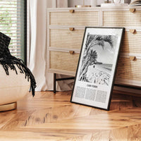 Cabo Verde Print Black and White, Cape Verde Wall Art, Cape Verde Poster, Cape Verde Photo, Praia, Cabo Verde, Kabu Verdi, Portugal, Africa