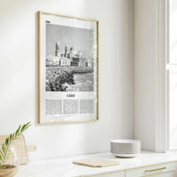 Cadiz Print Black and White, Cádiz Wall Art, Cádiz Poster, Cádiz Photo, Cádiz Wall Decor, City Art Print, Andalucia, Spain, España, Europe