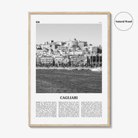 Cagliari Print Black and White No 1, Cagliari Wall Art, Cagliari Poster, Cagliari Photo, Cagliari Décor, Italy, Casteddu, Sardinia, Italia