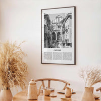 Cagliari Print Black and White No 2, Cagliari Wall Art, Cagliari Poster, Cagliari Photo, Cagliari Décor, Italy, Casteddu, Sardinia, Italia