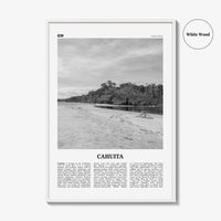 Cahuita Print Black and White, Cahuita Wall Art, Cahuita Poster, Cahuita Photo, Cahuita Wall Décor, Cahuita Map, Costa Rica