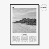 Cahuita Print Black and White, Cahuita Wall Art, Cahuita Poster, Cahuita Photo, Cahuita Wall Décor, Cahuita Map, Costa Rica