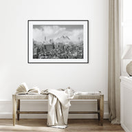 Cairo Landscape B&W Poster
