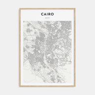Cairo Map Portrait Poster