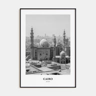 Cairo Portrait B&W No 1 Poster