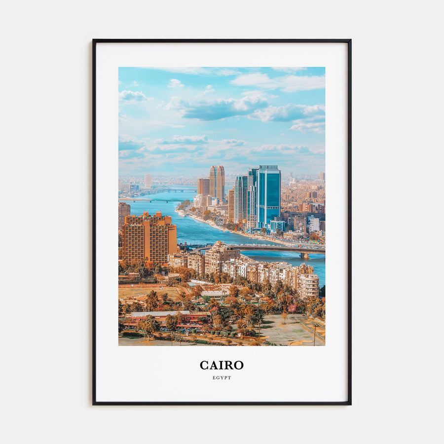 Cairo Portrait Color Poster