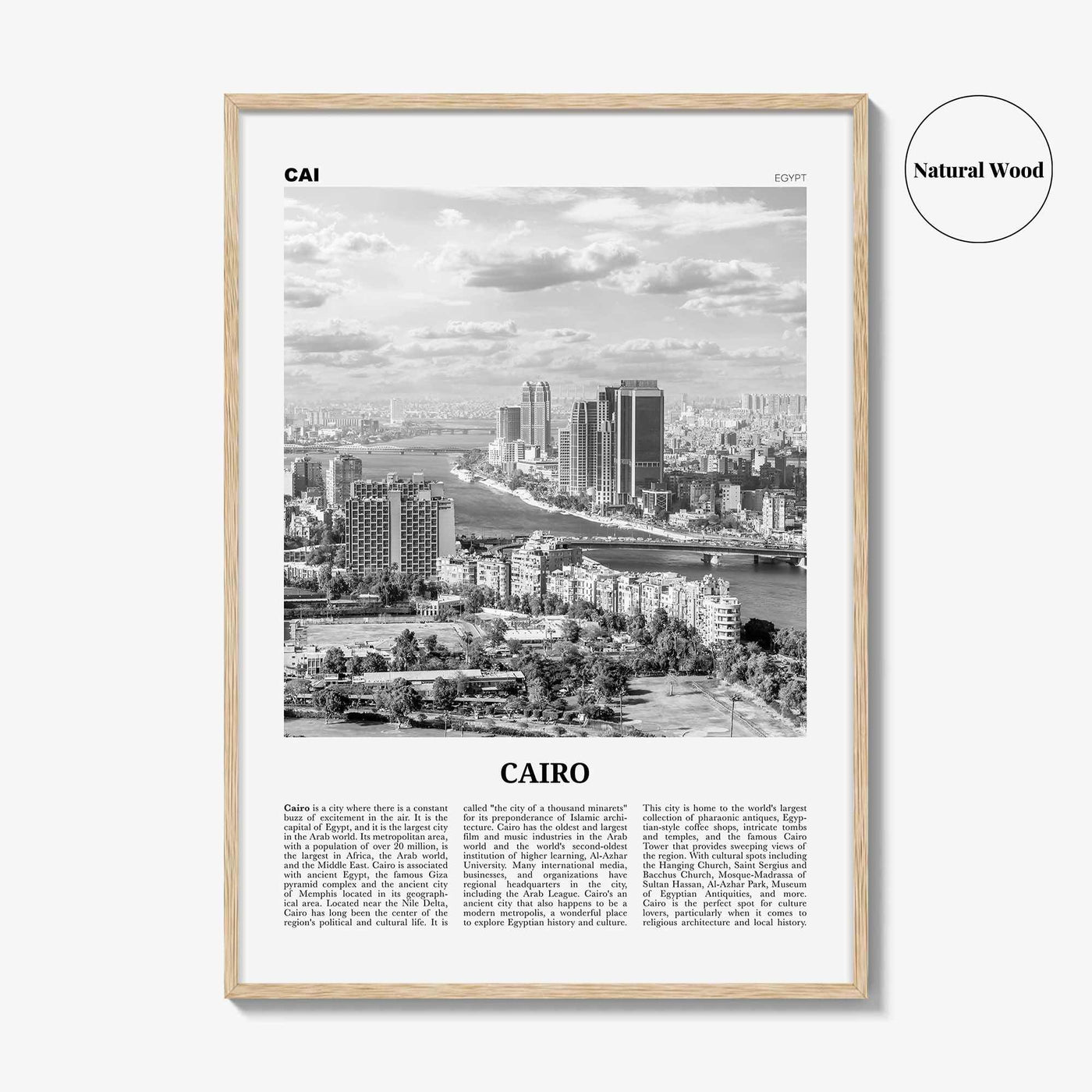 Cairo Print Black and White No 1, Cairo Wall Art, Cairo Poster, Cairo Photo, Cairo Wall Decor, City Art Print, Egypt, القاهرة, Giza