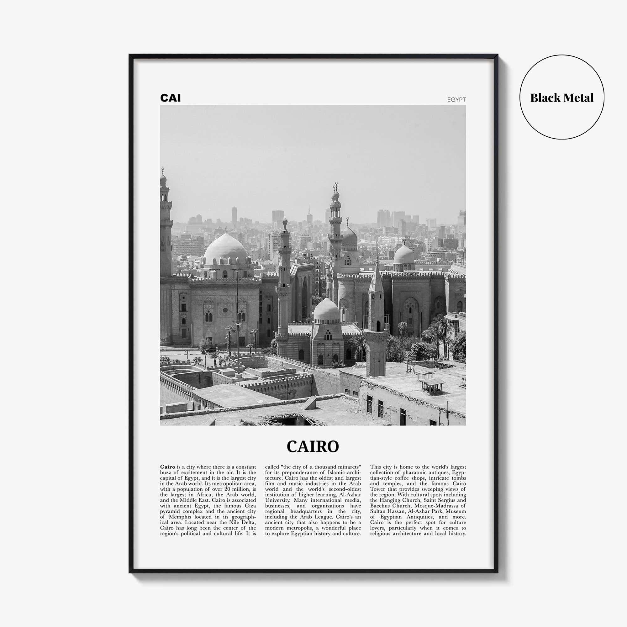 Cairo Print Black and White No 2, Cairo Wall Art, Cairo Poster, Cairo Photo, Cairo Wall Decor, City Art Print, Egypt, القاهرة, Giza