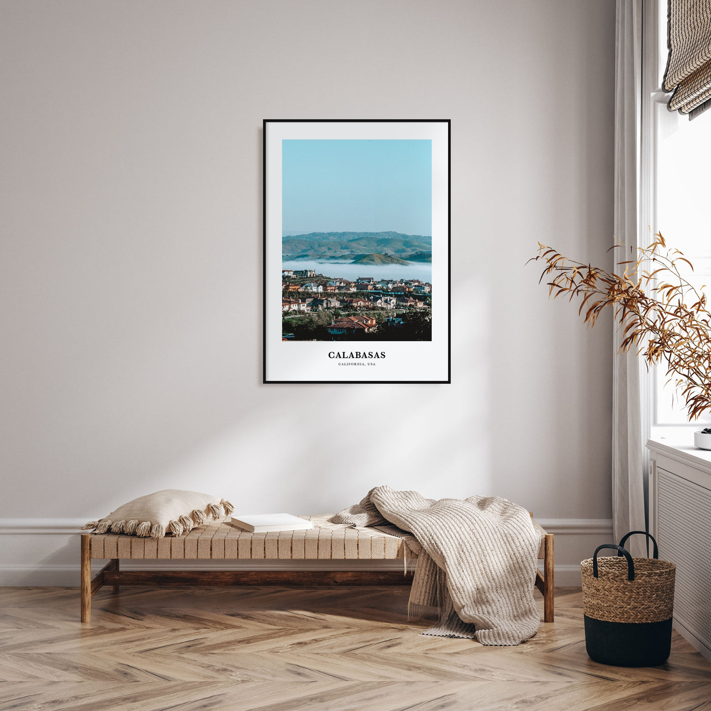 Calabasas Portrait Color Poster
