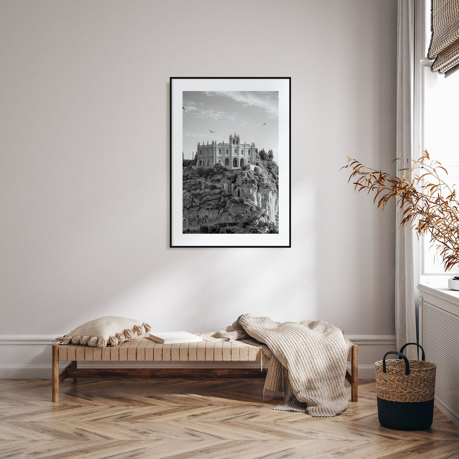 Calabria Photo B&W Poster
