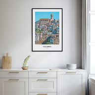 Calabria Portrait Color No 2 Poster