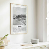 Calabria Print Black and White, Calabria Wall Art, Calabria Poster, Calabria Photo, Italy, Calàbbria, Καλαβρία, Catanzaro, Italia