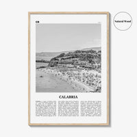 Calabria Print Black and White, Calabria Wall Art, Calabria Poster, Calabria Photo, Italy, Calàbbria, Καλαβρία, Catanzaro, Italia