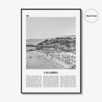 Calabria Print Black and White, Calabria Wall Art, Calabria Poster, Calabria Photo, Italy, Calàbbria, Καλαβρία, Catanzaro, Italia