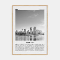 Calgary Travel B&W No 1 Poster