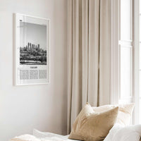 Calgary Print Black and White No 3, Calgary Wall Art, Calgary Poster, Calgary Photo, Calgary Wall Decor, Alberta, Canada, North America