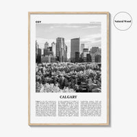 Calgary Print Black and White No 4, Calgary Wall Art, Calgary Poster, Calgary Photo, Calgary Wall Decor, Alberta, Canada, North America