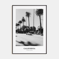 California Portrait B&W No 4 Poster
