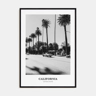 California Portrait B&W No 4 Poster