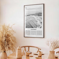California Print Black and White No 1, California Wall Art, California Poster, California Photo, USA, United States, North America