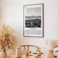 California Print Black and White No 4, California Wall Art, California Poster, California Photo, USA, United States, North America