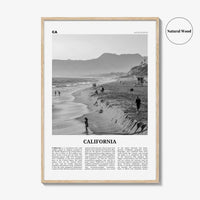 California Print Black and White No 5, California Wall Art, California Poster, California Photo, USA, United States, North America