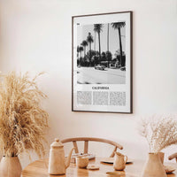 California Print Black and White No 6, California Wall Art, California Poster, California Photo, USA, United States, North America