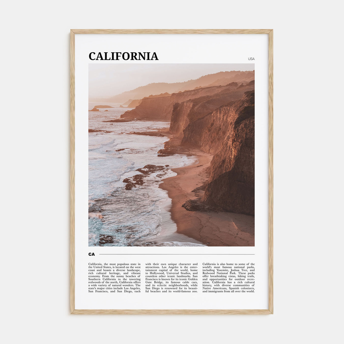 California Travel Color No 2 Poster