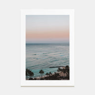 Calm Sunset Photo Color No 2 Poster
