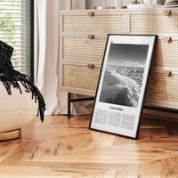 Caloundra Print Black and White, Caloundra Wall Art, Caloundra Poster, Caloundra Photo, Caloundra Wall Décor, Caloundra Map, Australia