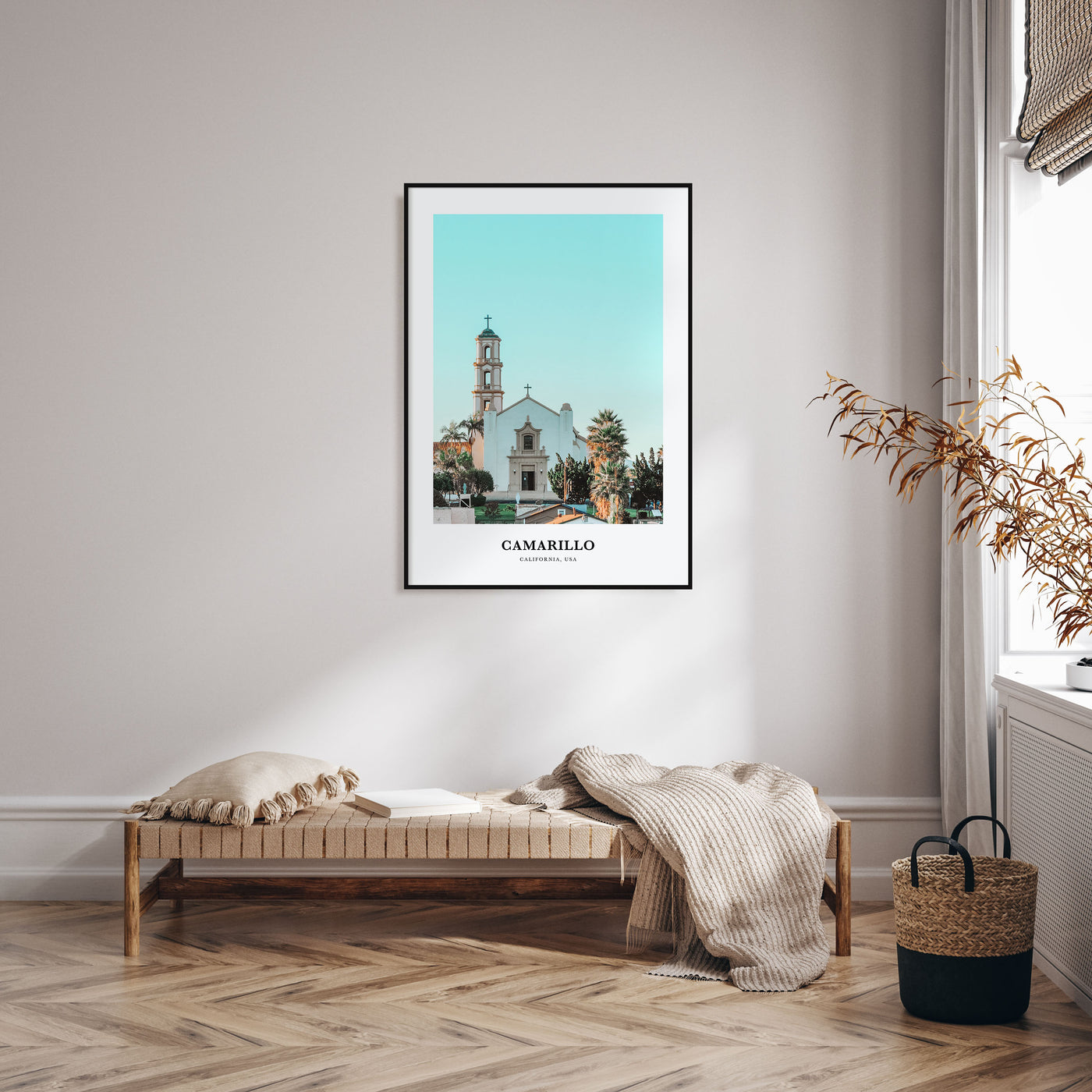 Camarillo Portrait Color Poster