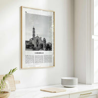 Camarillo Print Black and White, Camarillo Wall Art, Camarillo Poster, Camarillo Photo, Camarillo Wall Décor, Camarillo Map, California, USA