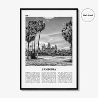 Cambodia Print Black and White No 1, Cambodia Wall Art, Cambodia Poster, Cambodia Photo, Cambodia Decor, Kampuchea, Cambodge, Phnom, Penh