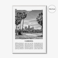 Cambodia Print Black and White No 1, Cambodia Wall Art, Cambodia Poster, Cambodia Photo, Cambodia Decor, Kampuchea, Cambodge, Phnom, Penh