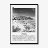 Cambodia Print Black and White No 2, Cambodia Wall Art, Cambodia Poster, Cambodia Photo, Cambodia Decor, Kampuchea, Cambodge, Phnom, Penh