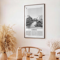Cambridge Print Black and White England, Cambridge Wall Art, Cambridge Poster, Cambridge Photo, Cambridge Wall Décor, UK, United Kingdom