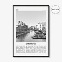 Cambridge Print Black and White England, Cambridge Wall Art, Cambridge Poster, Cambridge Photo, Cambridge Wall Décor, UK, United Kingdom