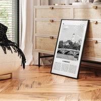 Cambridge Print Black and White Massachusetts, Cambridge Wall Art, Cambridge Poster, Cambridge Photo, Cambridge Wall Décor, USA