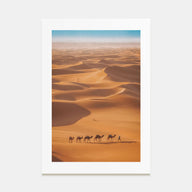Camel Caravan Photo Color Poster